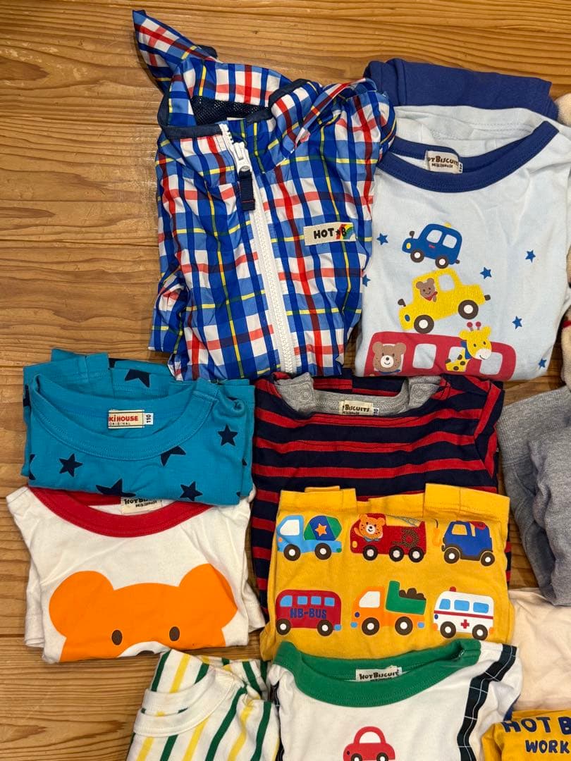 ミキハウス 子供服セット 110cm 61点
