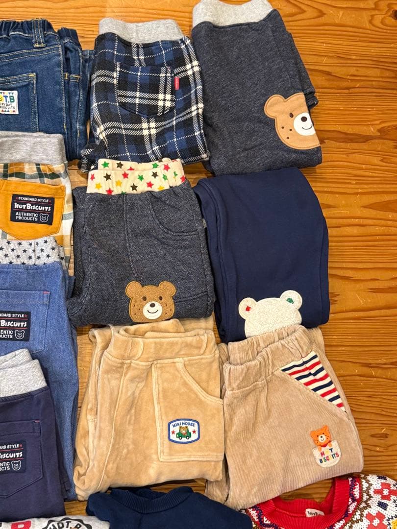 ミキハウス 子供服セット 110cm 61点