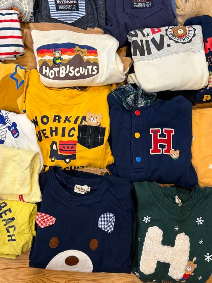 ミキハウス 子供服セット 110cm 61点