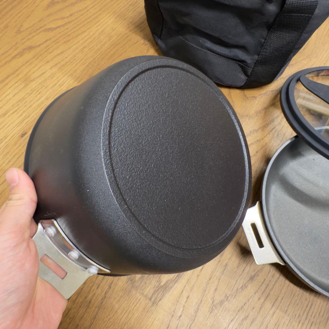 【美品】 Peak(スノーピーク) &CAMPクッカー19