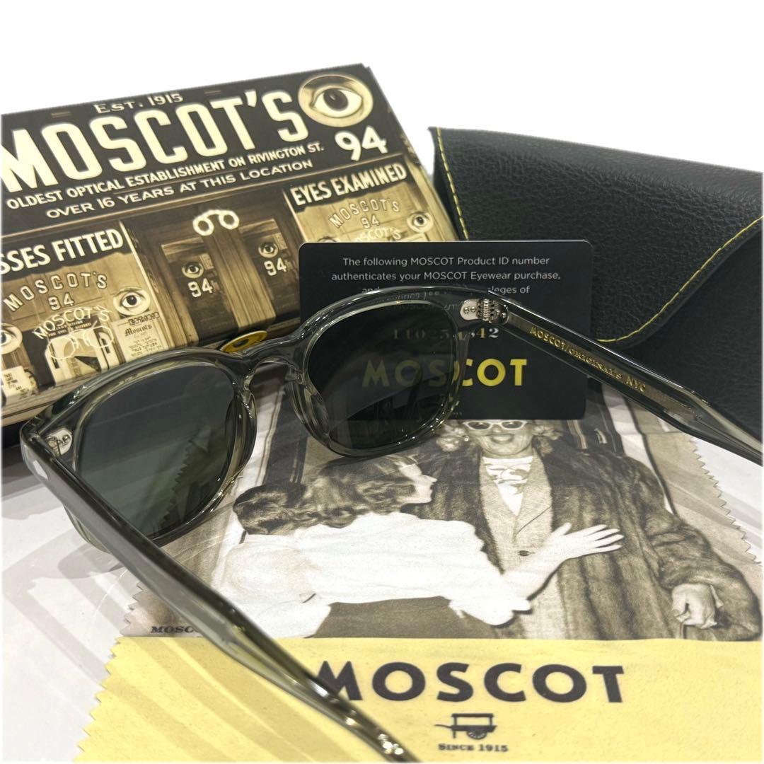 【新品】正規品モスコットGELT 49 SAGE 純正G15グリーンガラスレンズ