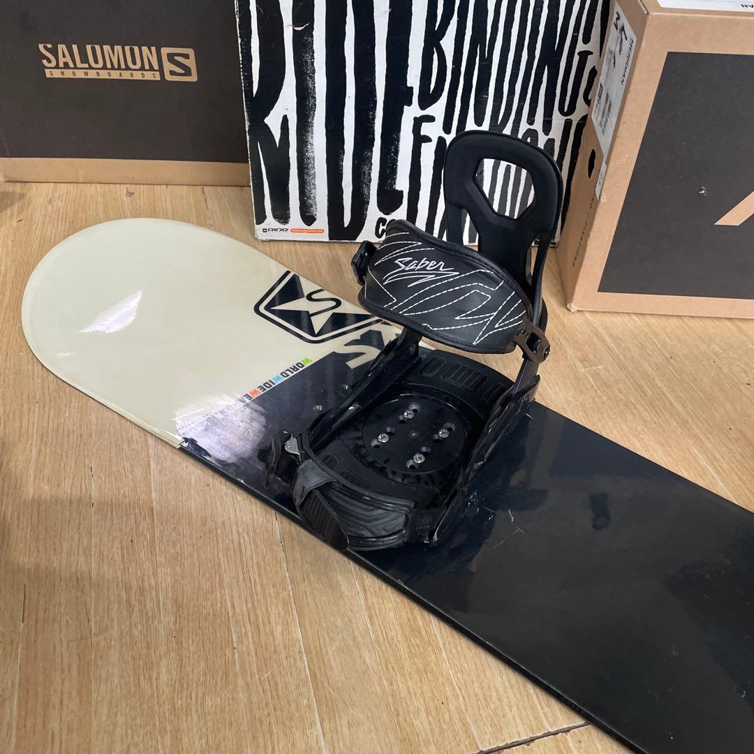 K2×SAPER　名作WWW　バインディング付スノーボードセット