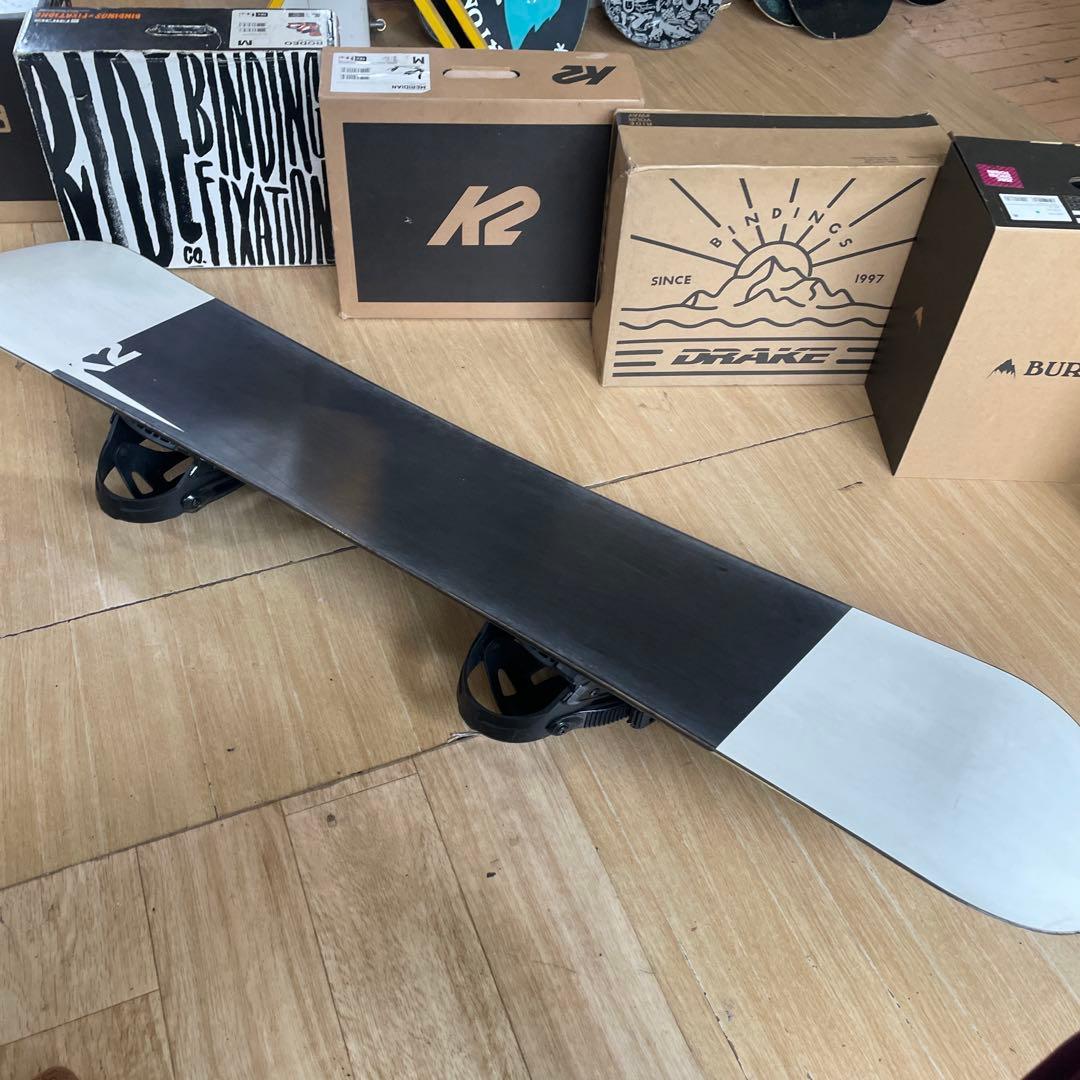 K2×SAPER　名作WWW　バインディング付スノーボードセット