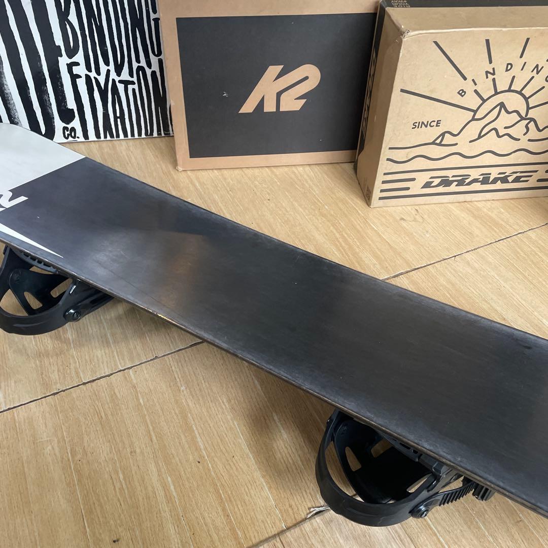K2×SAPER　名作WWW　バインディング付スノーボードセット