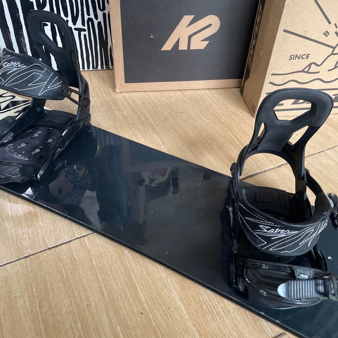 K2×SAPER　名作WWW　バインディング付スノーボードセット