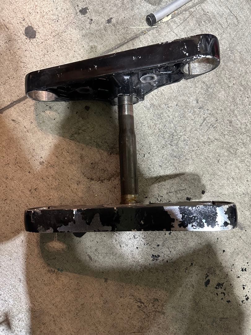 ヤマハ　ドラッグスター400 純正品　トリプルツリー　曲がりなし