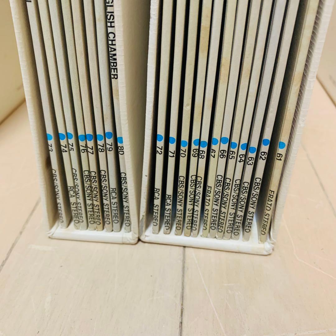 CBSソニー 世界クラシック LPレコード ボックスセット 全100枚セット