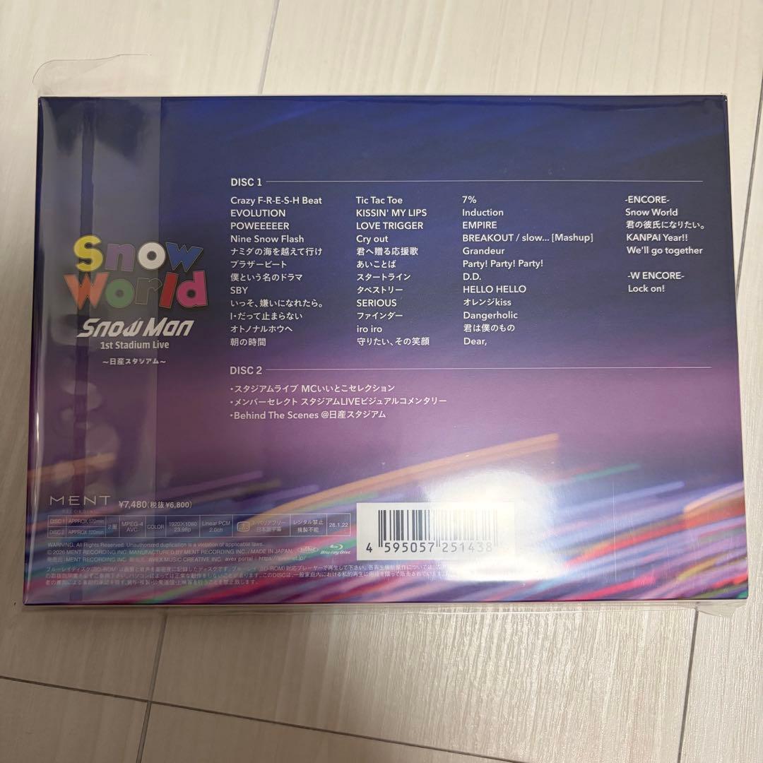 【新品未使用】 World 1st Stadium Live DVD