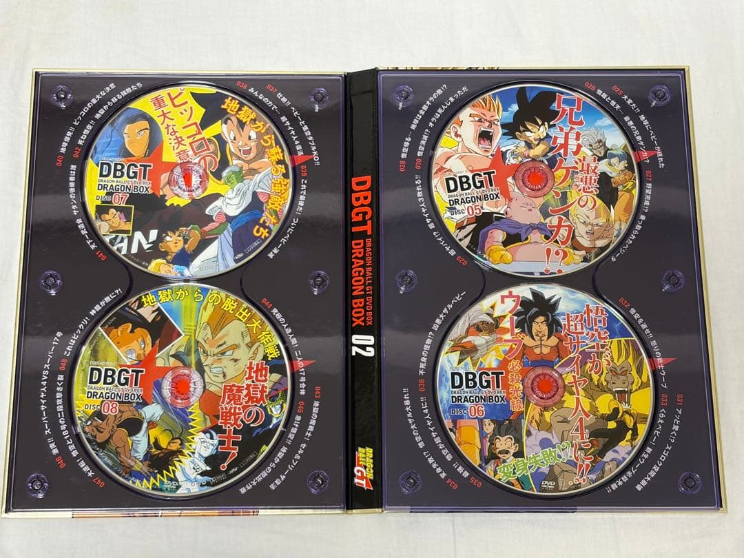ドラゴンボールGT DVD-BOX DRAGON BOX 全3巻セット