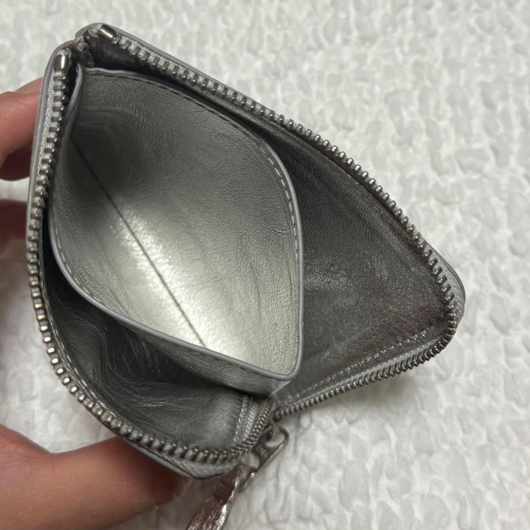 【17日までの限定価格】コムデギャルソン シルバー ウォレット 財布