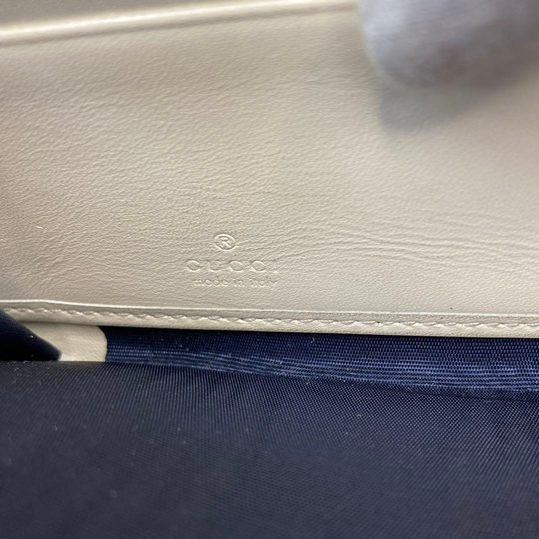 月末キャンペーン グッチ GG柄 スプリーム　長財布