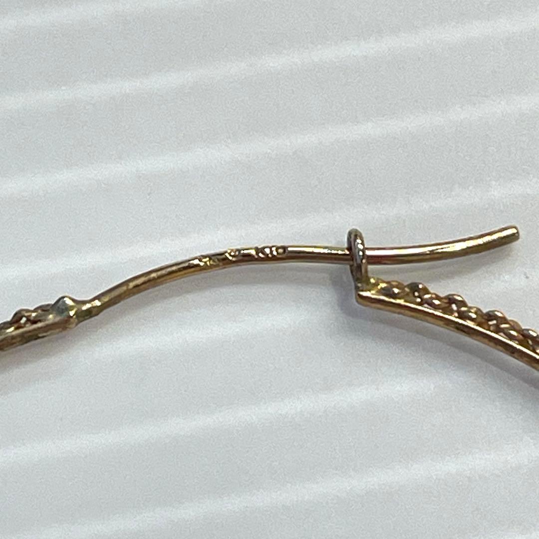 K10 両耳 フープピアス