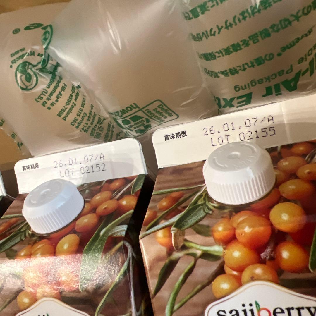 豊潤サジー 1000ml×3本 サプリ×2袋 計量カップ セット 健康 鉄分補給