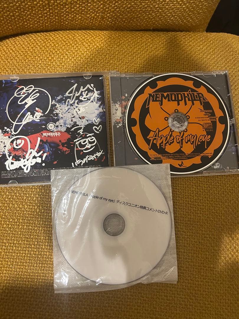 NEMOPHILA Apple of my eye Blu-ray 直筆サイン