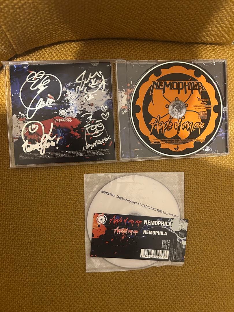 NEMOPHILA Apple of my eye Blu-ray 直筆サイン