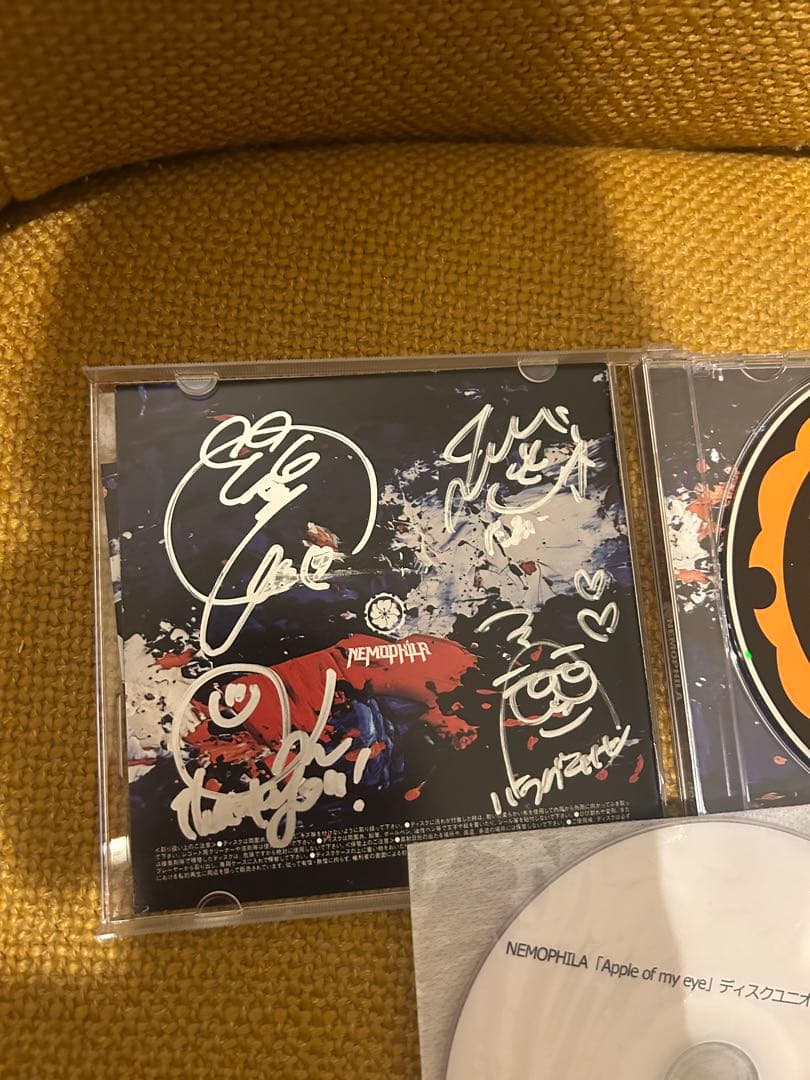 NEMOPHILA Apple of my eye Blu-ray 直筆サイン