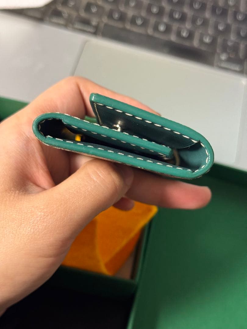 GOYARD ゴヤール キーケース Green 稀少色 美品 箱・証明書付
