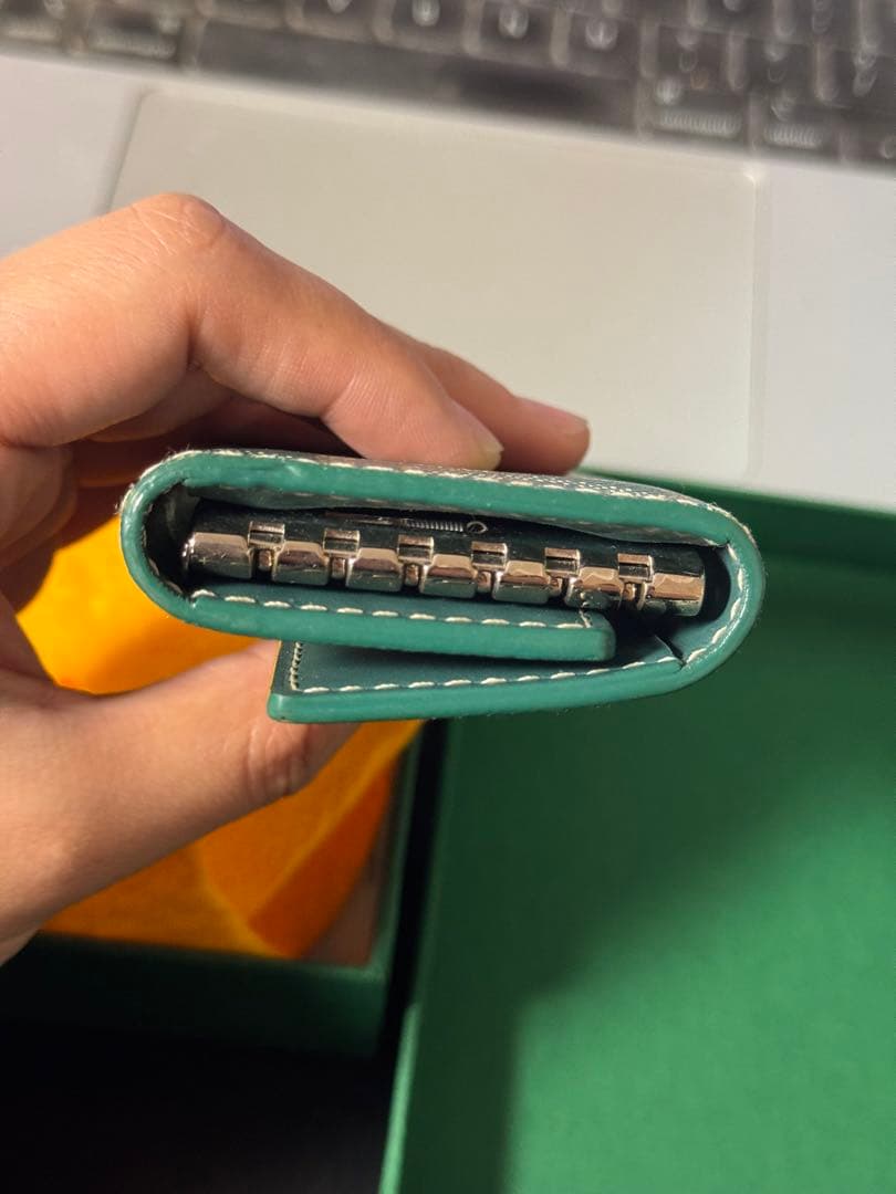 GOYARD ゴヤール キーケース Green 稀少色 美品 箱・証明書付
