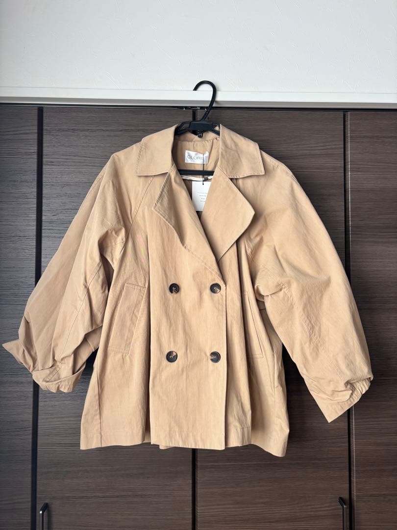 【新品未使用】【極美品】 CLORE Cross over Trench