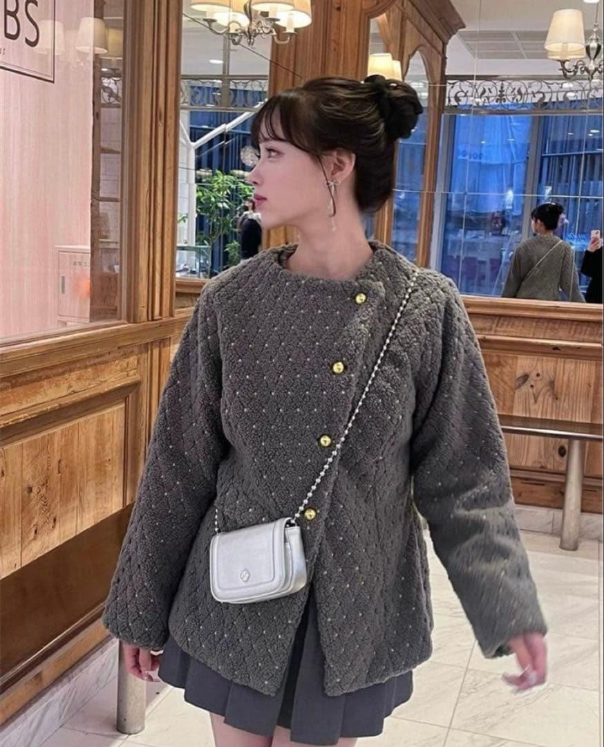 【Bibiy】 ODETTE BOA JACKET ビビィ ジャケット 正規品