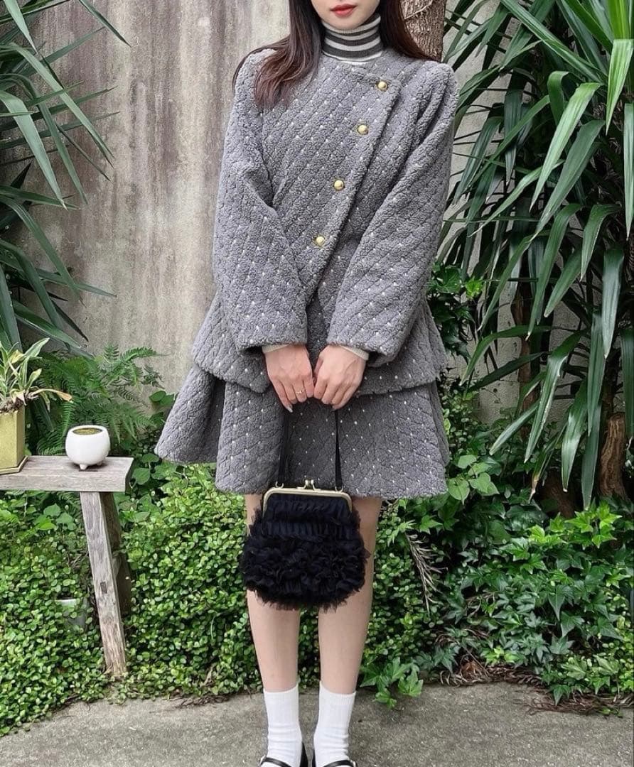 【Bibiy】 ODETTE BOA JACKET ビビィ ジャケット 正規品