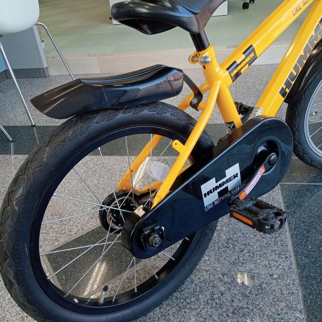 引き取り限定　HUMMER　ハマー　キッズ　子ども用自転車　18インチ　補助輪