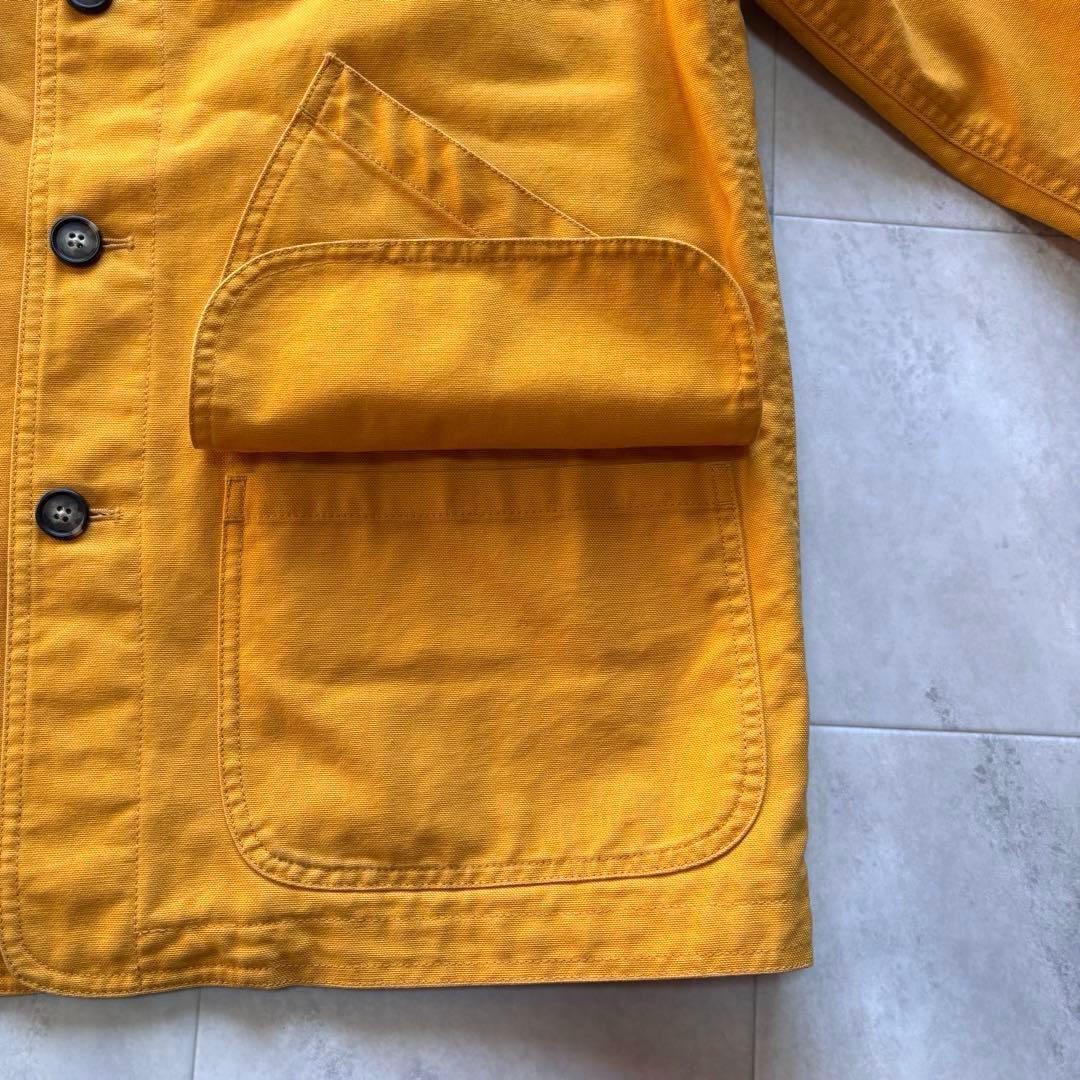 【レアカラー】ランズエンド ダックハンティングジャケット コーデュロイ イエロー