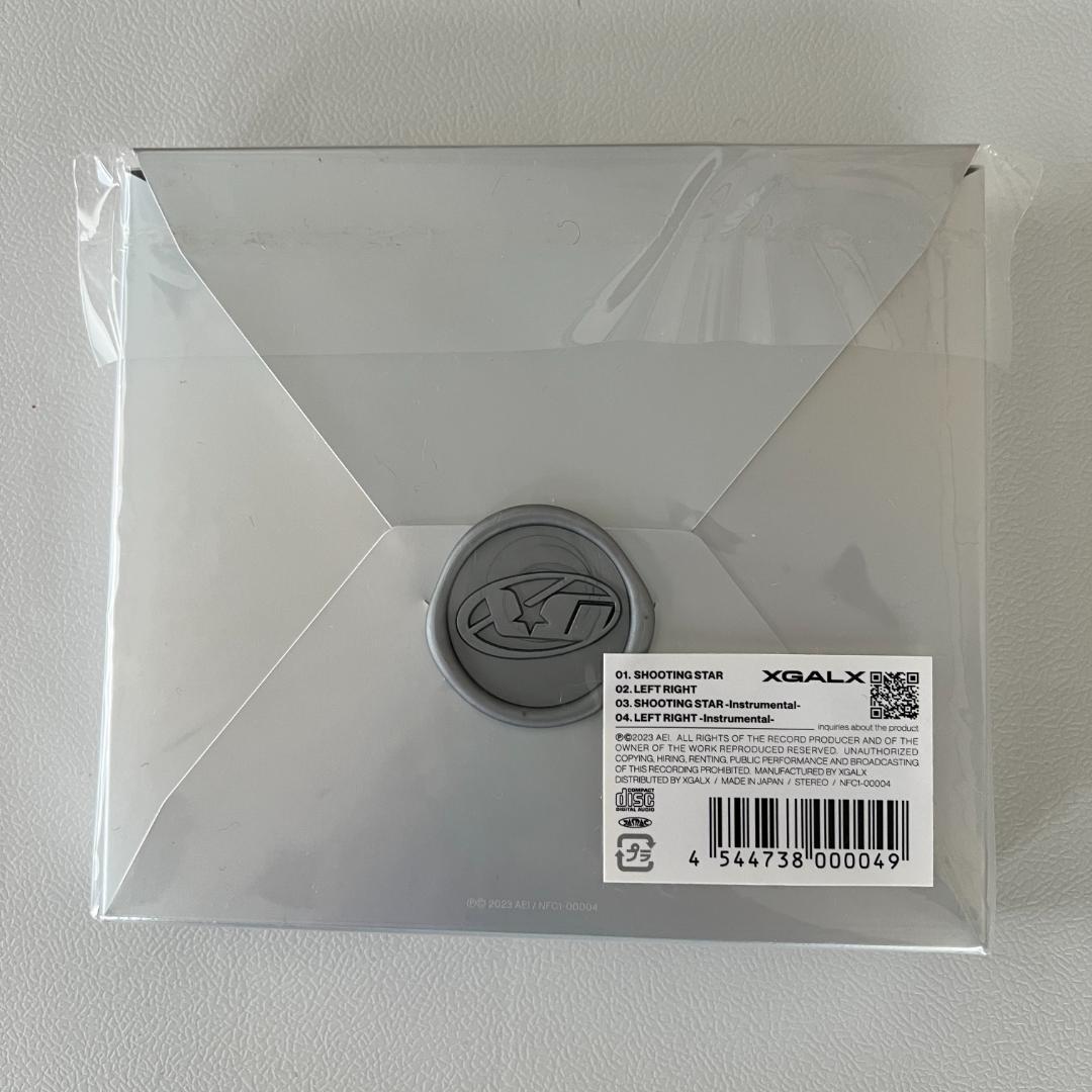 XG shooting star 開封済み トレカなし 未再生
