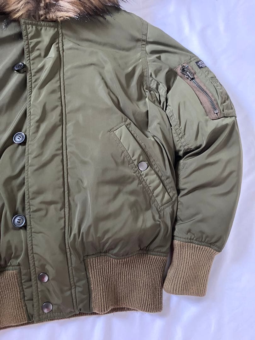 サ*ラ様 00s DIESEL n2b khaki blouson jacket