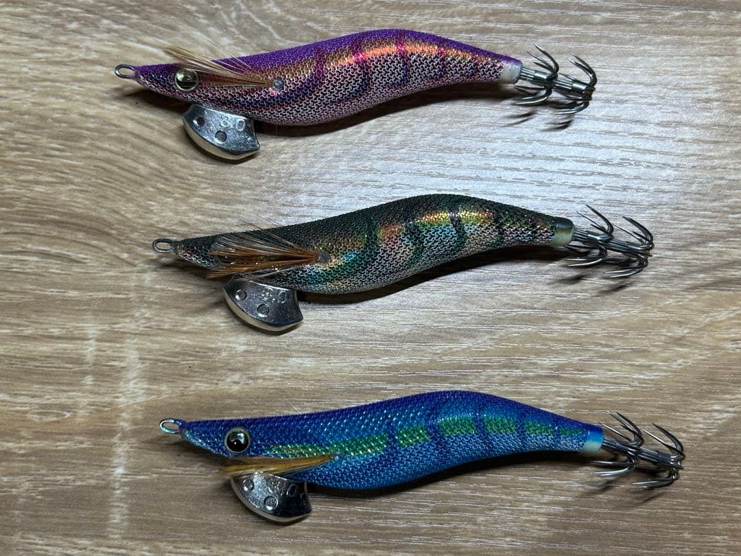 【新品】ヤマシタエギ王3.0号11本セット　アブガルシアケース付き