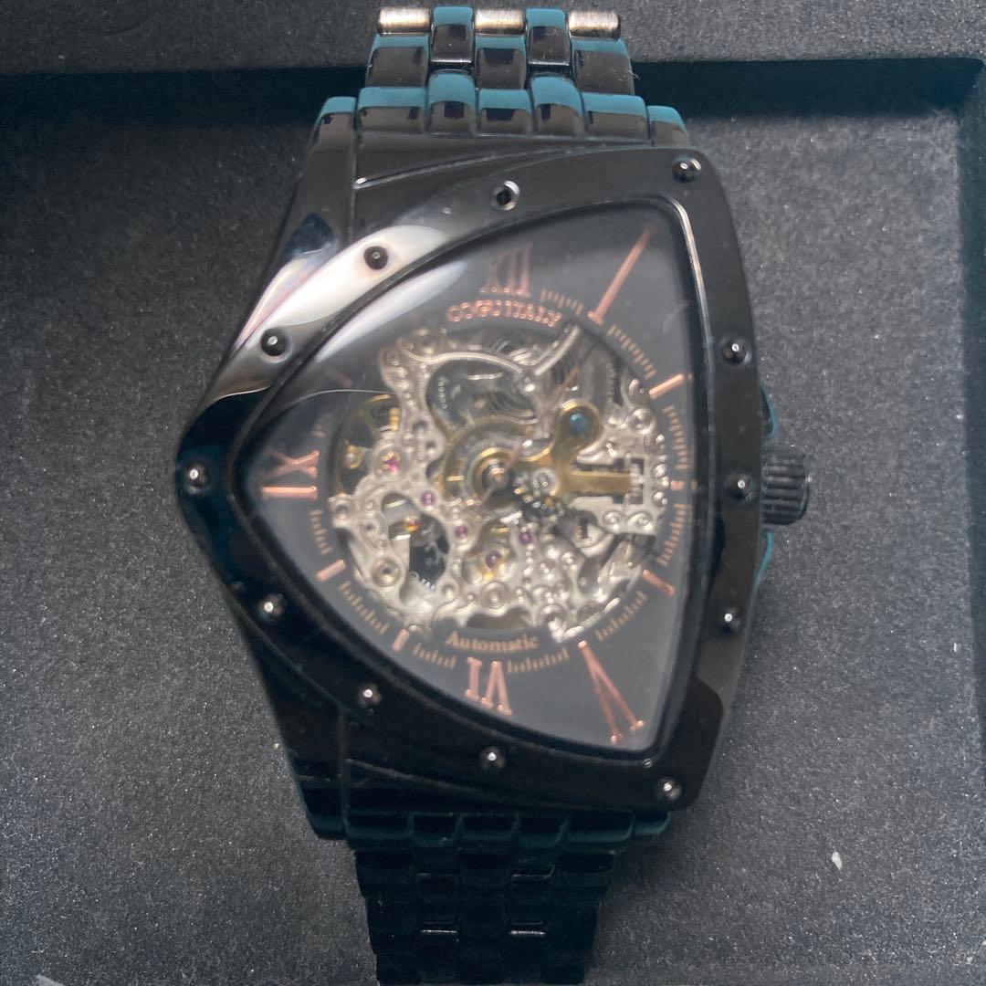 COGU ITALY 腕時計　自動巻き スケルトン 美品　ベンチュラ型最安値