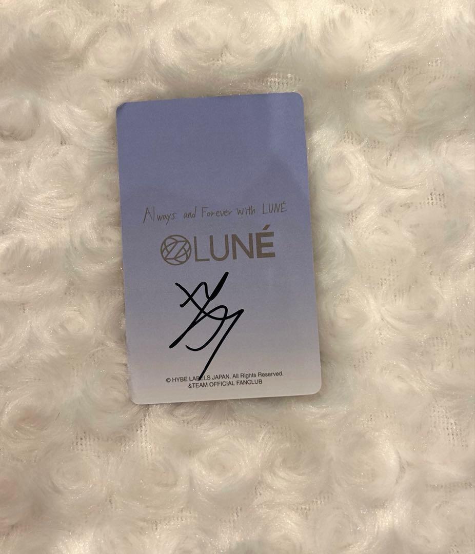 #&TEAM JO FC継続トレカ　サイン入り　ジョー