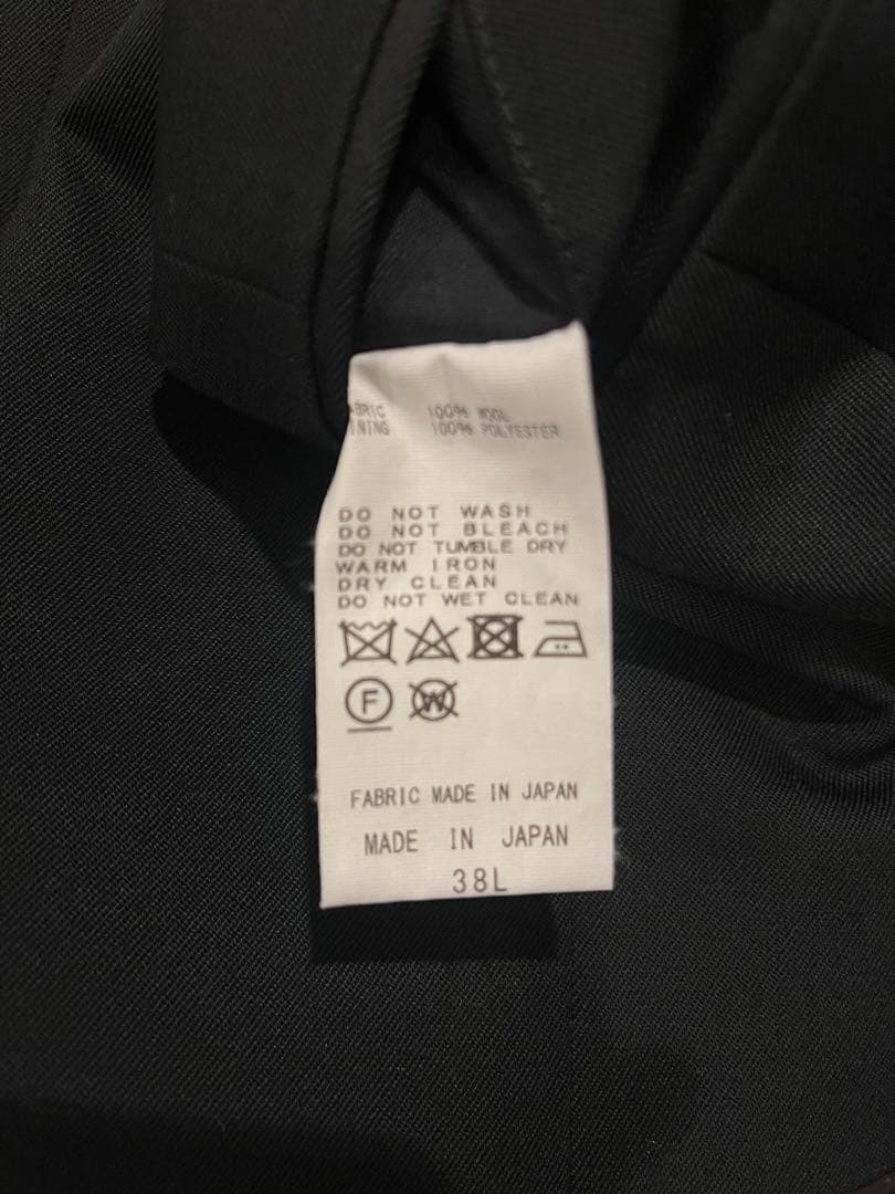 【値下げしました】CINOH チノ パール ジャケット ブラック 38L