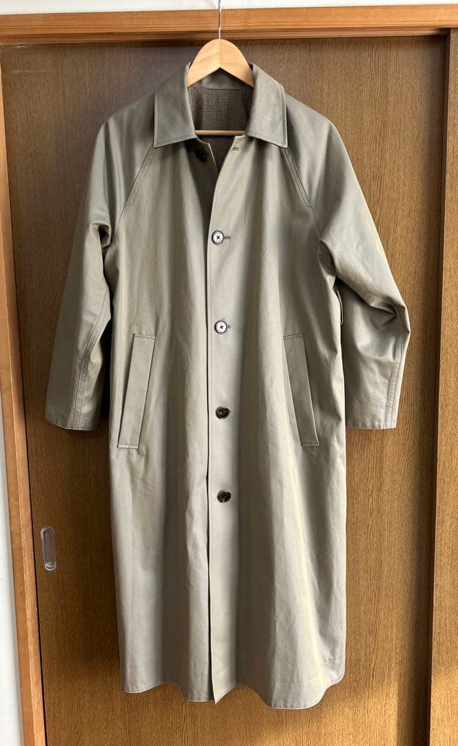 極美品◼️ TICCA ティッカリバーシブルステンカラーコート