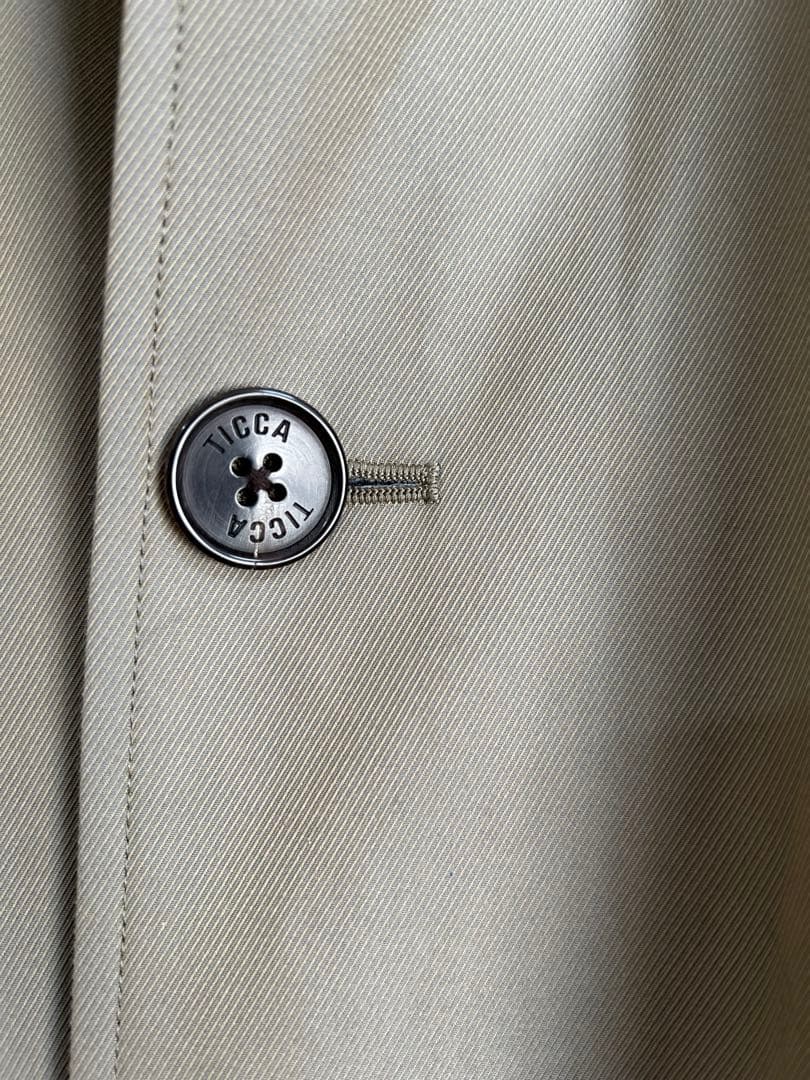 極美品◼️ TICCA ティッカリバーシブルステンカラーコート