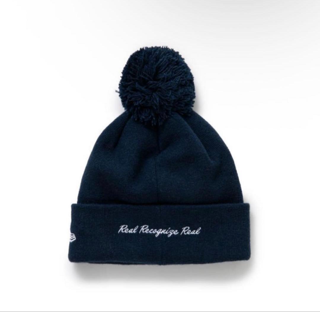 試着のみBOTT NEWERA PON PON BASIC CUFF KNIT