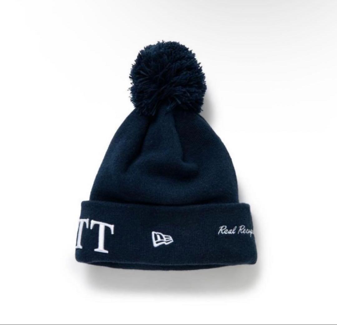 試着のみBOTT NEWERA PON PON BASIC CUFF KNIT