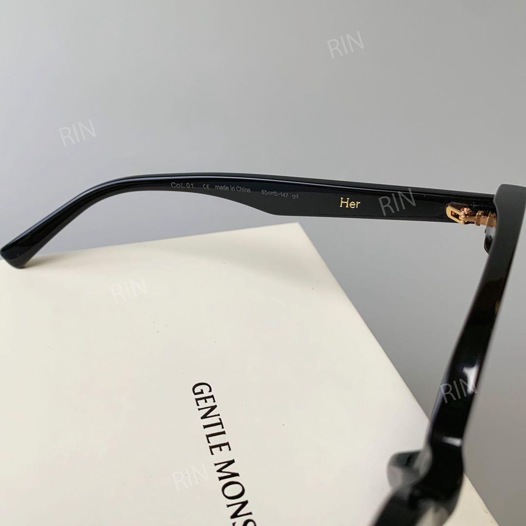 GENTLE MONSTER ブラックサングラス HER