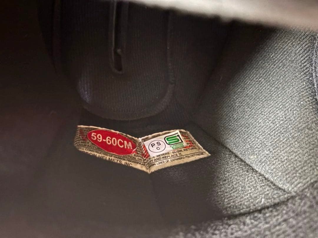 SIMPSON M50 マットブラック 59~60cm Lサイズ　ゴーグルおまけ