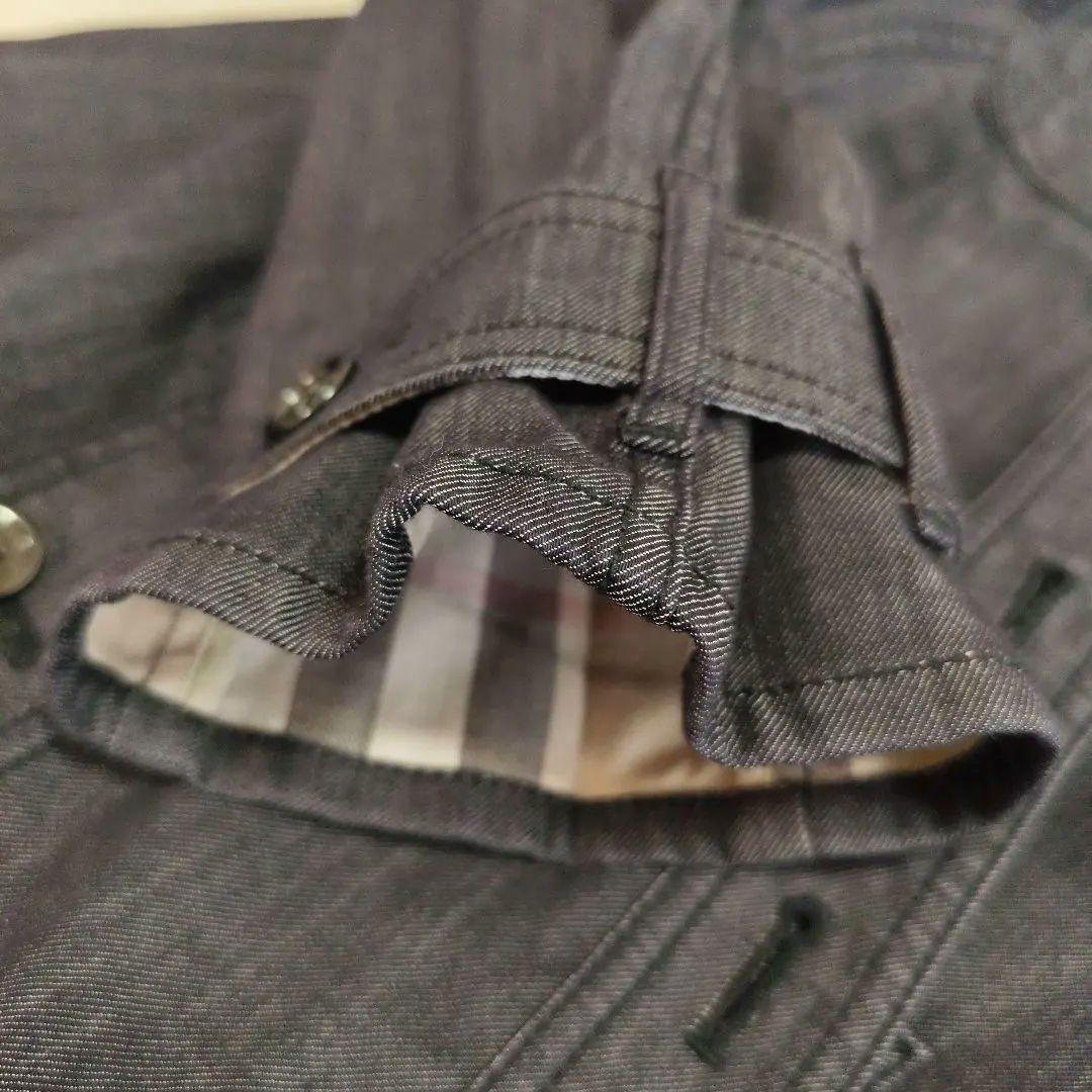 バーバリ　BURBERRY ダークグレー Gジャン　ジャケット 44