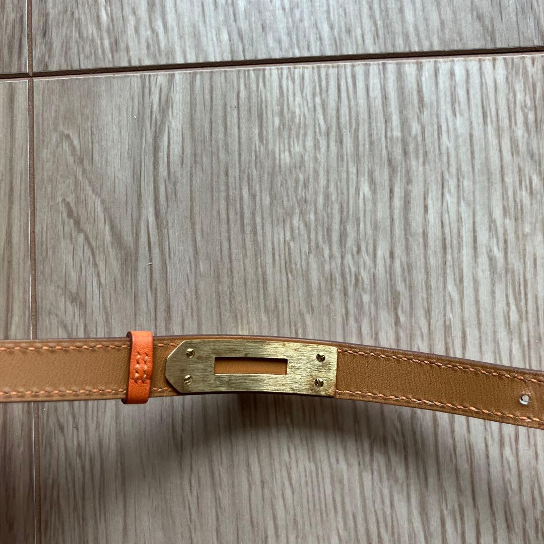 エルメス ケリー 替えベルト　オレンジ