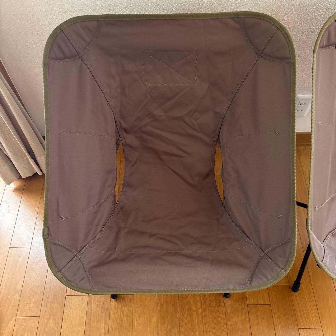 【美品】ヘリノックス　タクティカルチェアL コヨーテ　2脚セット