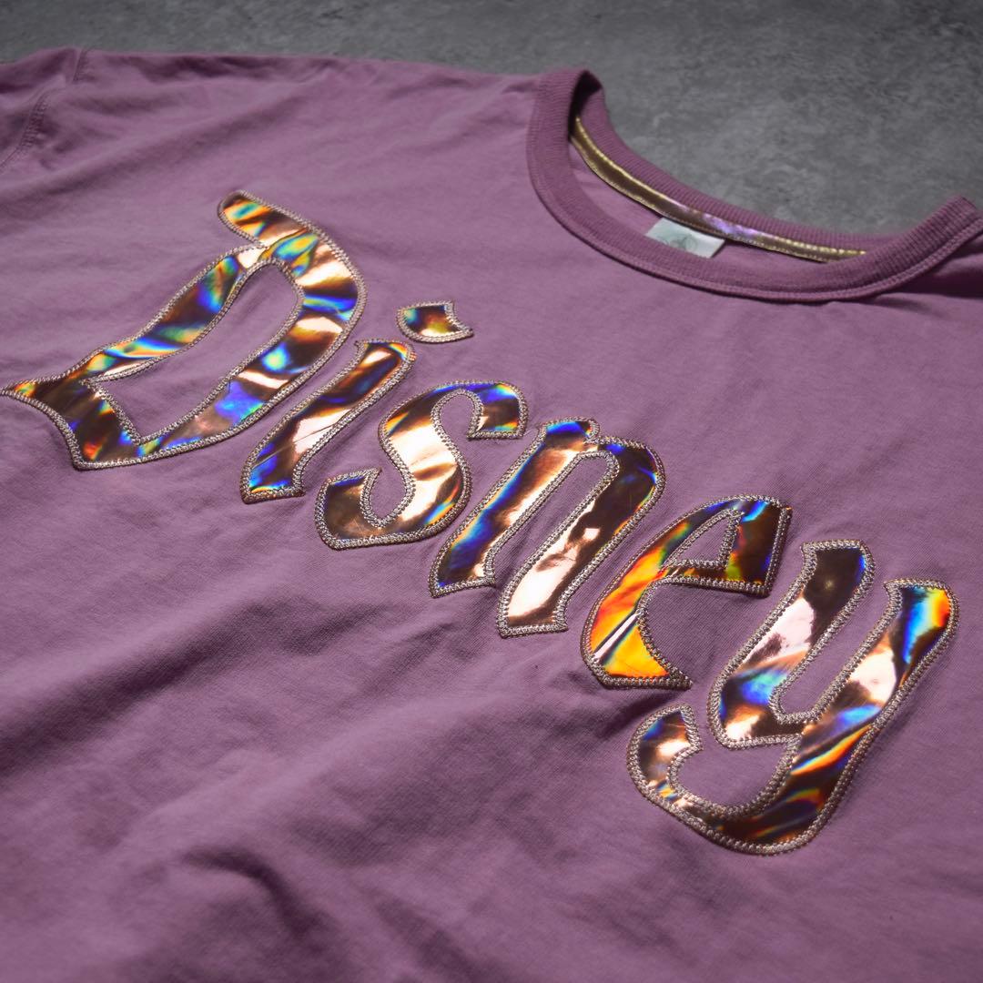 【美品】Disney スピリットジャージー ピンク 反射 シンデレラ城 幅広