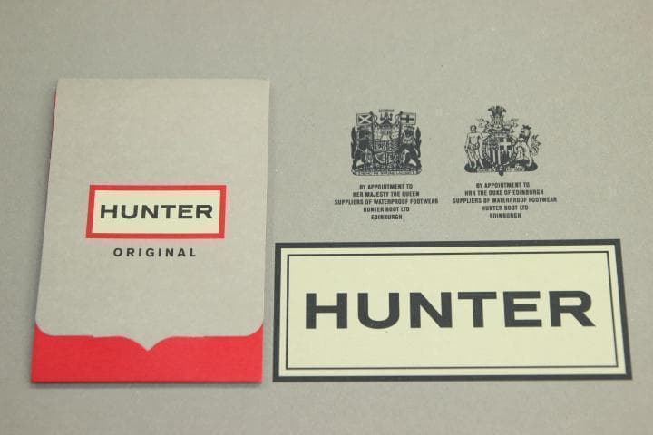 HUNTER ハンターオリジナル モックトゥ ショート レインブーツ UK7