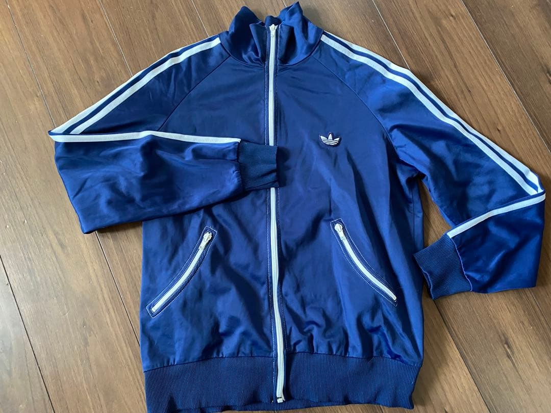 adidas トラックジャケット曲がりポケット　70s〜80s ヴィンテージ