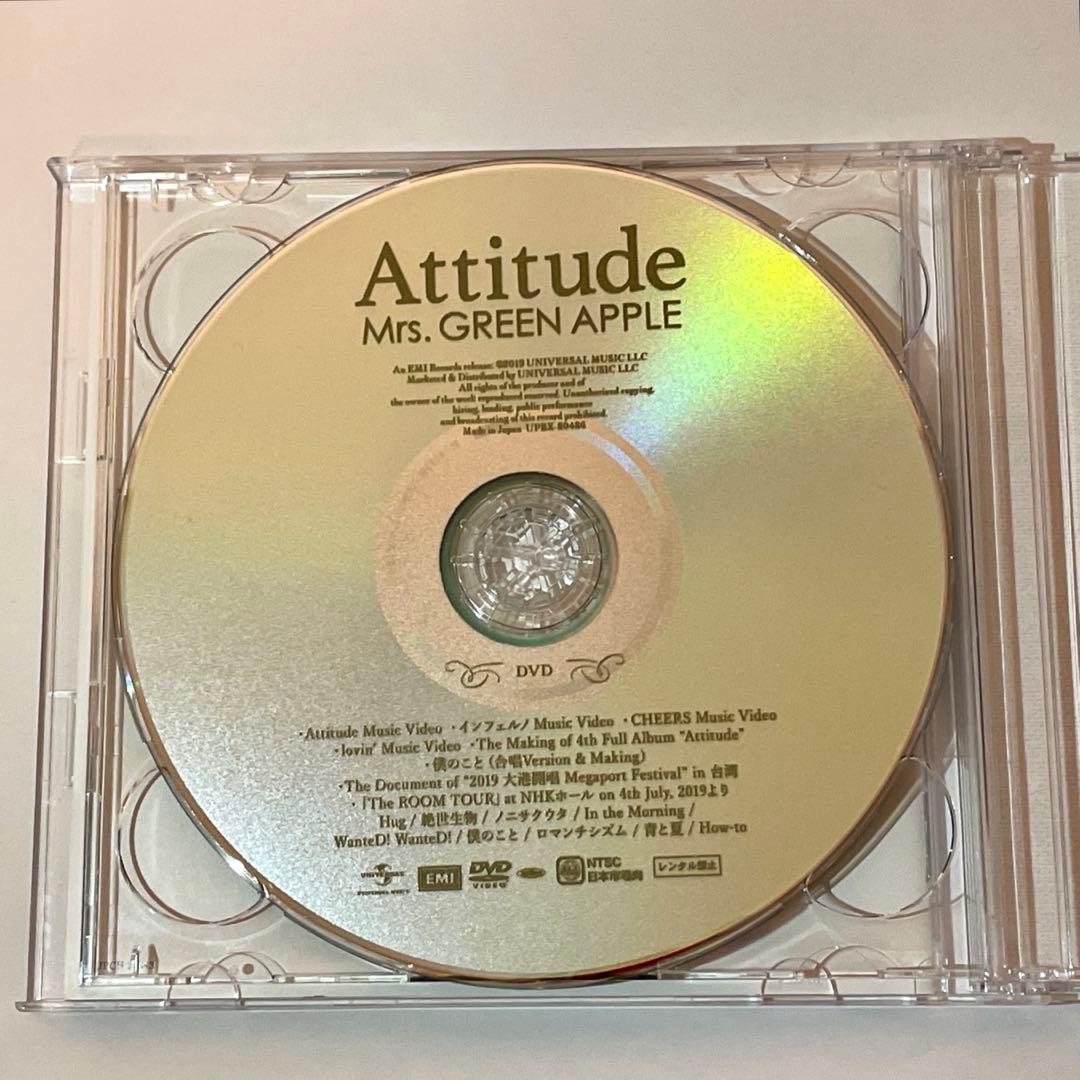 【激レア 初回限定盤】Attitude/Mrs.GREEN APPLE
