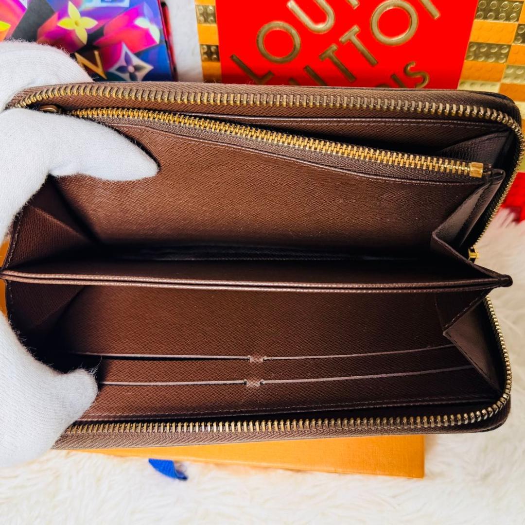【セール！】ルイヴィトン ダミエ ジッピーウォレット ラウンドファスナー 長財布