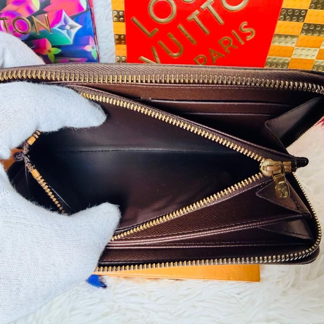 【セール！】ルイヴィトン ダミエ ジッピーウォレット ラウンドファスナー 長財布