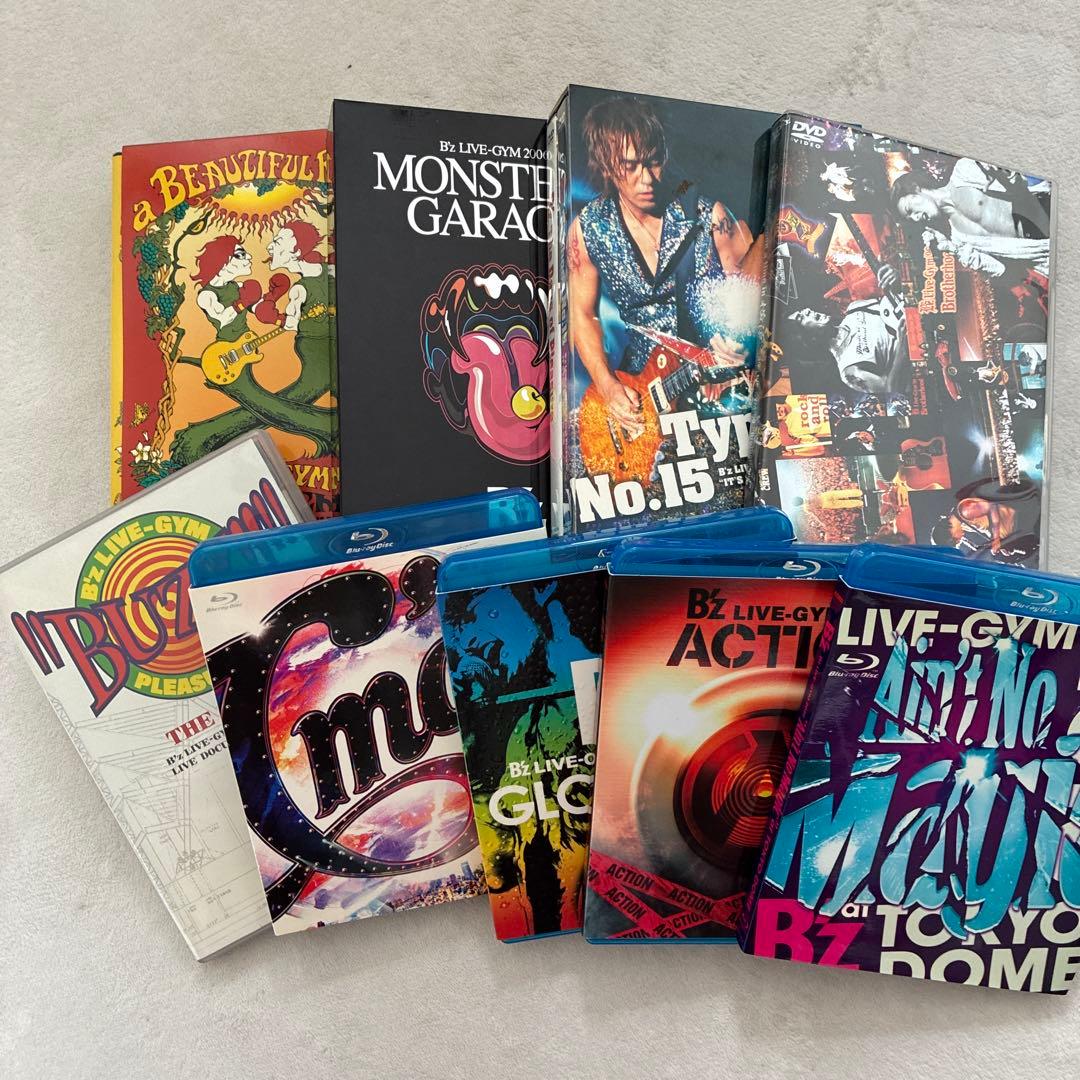 B'z LIVE-GYM DVD セット 9枚