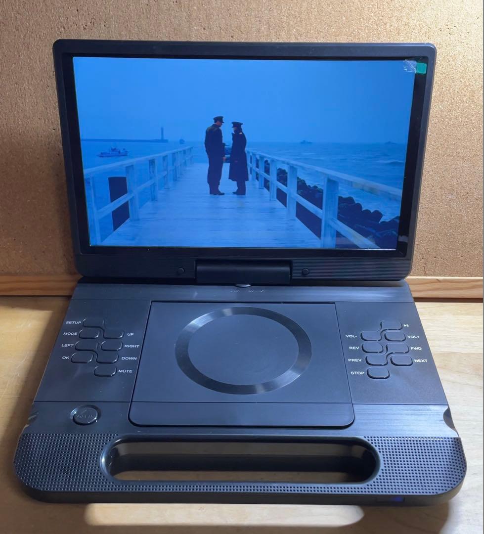 24年製 付属品完備ポータブルDVD・BD・Blu-ray・ブルーレイプレーヤー